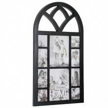 Black Arched Window Pane Collage Wall Picture Frame - Holds - Variant1 - View 2