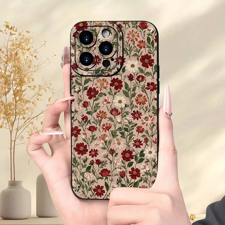 1 buah Casing Ponsel Minimalis Pelindung Lensa Hitam Kompatibel dengan iPhone 16 15 Pro Max 14 Plus 13 12 11 ProMax, Casing Pelindung Anti Debu Modis Warna Putih, Hadiah Liburan Kreatif Kompatibel dengan Seri Tahan Air, Tahan Guncangan, Anti Jatuh, dan Tahan Gores - MultiWarna - View 1