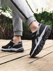 Herren Slip-On Outdoor Sportschuhe, weiche rutschfeste atmungsaktive Lässig Sneaker
