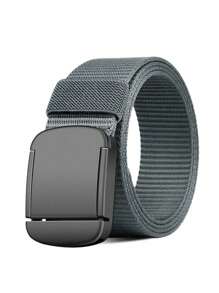 1/2/3 piezas Cinturón de nailon con hebilla automática para fitness al aire libre, senderismo, caza multiusos, táctico, de lona de alta calidad para hombres, casual, de negocios, novio, esposo, padre, regalo para hombre, uso diario, moda, adolescente, al aire libre, vacaciones, atlético, viaje, calle, bohemio, vintage, otoño, Halloween