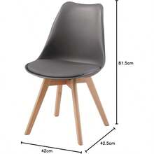 Dining Chairs - 灰色1 - 查看 3