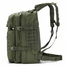50L Large Tactical Backpack For Men | Outdoor MOLLE 3-Day Survival Backpack | Camping Gear Backpack | Hiking Backpack - Army Green - View 3
