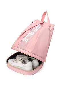 Summer Mini Sports Fitness Bag With Shoe Compartment, Unisex, Waterproof, Suitable For Gym, Swimming, Basketball, Football, School Training, Hiking, Travel, Backpack/Travel Bag - Multicolor - View 9