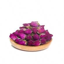 1 Pack (30g) Natural Dried Purple Rose Buds - Suitable For Holiday, Birthday Party, Home Decor, Candle Making, Floral Arrangement