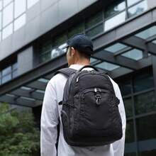 Basics - Travel Laptop Backpack For 17 In / 43.1 Cm Laptop, Black - 43.1 cm - View 7