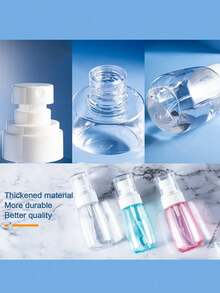 1 件迷你头发清新喷雾器 - 超细雾 360 度造型师喷雾器，带香水雾化泵，60 毫升和 30 毫升容量，可再填充透明容器，小巧便携 - 彩色 - 查看 4