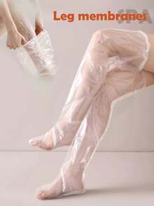 10pcs Disposable Leg /Arm Peel Cover Mask ,Skin Care Gloves,Skin Care Footmuffs,Spa Pedicure Supplies, Waterproof Leg Mask,Remove Dead Skin, Moisturizing And Relief,Diy Foot Mask Tool, Suitable For Men And Women, Gifts For Family, Beauty Salon, Spa - Multicolor - View 1