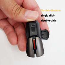 Mobile Gaming Tiggers With 4 Finger Gloves High Sensitivity For FPS Mobile Games 4 Buttons For Breakout Wide Compatibility - 黑色 - 查看 3