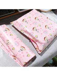 10/20个粉色小熊快递袋，服装包装袋，礼品包装袋，简约多用途袋，适用于学校、办公室、寄送和返校 - 快遞包裝袋 - 查看 1