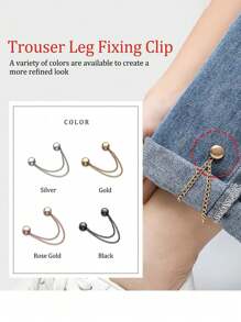 1/2/3 Pcs Multifunctional Magnetic Clothespin, New Magnetic Clothespin, Powerful Turban Magnet With Chain, Multi-Function Magnetic Clothing Clip, Securely Hold Fabrics In Place, Magnets With Chain For Scarves, Hijab, Trousers