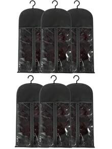 Hair Extension Holder Wig Storage For Multiple Wigs Holder Wig Bags Storage With Hanger Hair Extension Storage Wig Hanger For Multiple Wigs Hair Extensions, Wigs & Accessories - Black - View 7