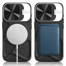 Magnetic Phone Case Compatible With IPhone 16 Pro Max With Telescopic Camera Lens Holder, Suitable For Both Men And Women. This Anti-Drop Protective Case Is Also Compatible With IPhone 15 Pro Max, And The Protective Cover Compatible With IPhone 13 Pro Max, 14 Pro Max, And 12 Pro Max Models.