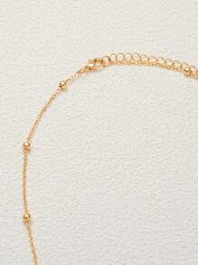 Two Pieces Sexy Rhinestone Chain Decorated Body Jewelry For Women, Fresh And Sweet Chest Chain With Personalized Tassel And Rhinestone Pendant, Sexy Women Steel Body Chain Collarbone Chain, For Rave