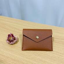 1pc Card Bag Wallet Card Holder Ultra-Thin Card Slip Mini Wallet Multifunctional Coin Bag ID Card Storage Bag, New Year's Gift, School Opening Gift, Teacher's Day Gift, Nurse's Day Gift, Christmas Gift, Neutral Style, Simple And Fashionable, For Man And Woman - Multicolor - View 10