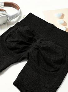 1 pièce Short de compression pour le yoga, l'extérieur ou la course
