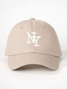 3pcs/1pc NY Embroidery Baseball Cap, Adjustable Outdoor Sun Ion Casual Hat Suitable For Boys Girls Spring Fall Travel Beach Holiday