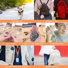 10/30 Pcs Key Chain Clip Hooks Swivel Lanyard Snap Hook Keychain Hooks For Lanyard Key Rings Crafting - Silver - View 6