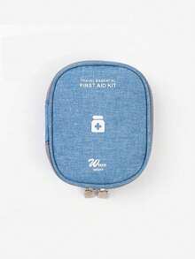 Portable Medical Bag, Home/Travel First Aid Kit, Emergency Medicine Storage, Mini First Aid Pouch - Multicolor - View 13