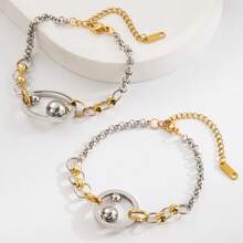 Fashionable Lightweight Luxury Minimalist Titanium Steel Bracelet - Light Luxury Versatile Bracelet - View 1