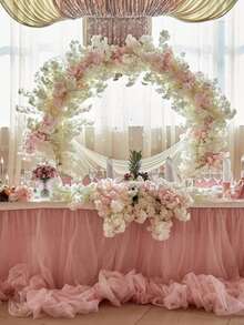 60 个/套直径 2 米多功能气球拱门套件，可调节桌面气球拱门支架支架支撑气球蝴蝶结生日婚礼派对淋浴装饰气球气球底座气球配件非常适合婚礼、生日和节日派对、情人节 1 套可调节桌面气球拱门支架支架支撑气球蝴蝶结生日婚礼派对装饰气球底座派对用品 - 彩色 - 查看 2