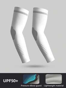 Summer Ice Silk Protective Arm Guard Men's Outdoor Sports Driving Cycling Ice Sleeve Fishing Shade Breathable Sleeve - Multicolor - View 4