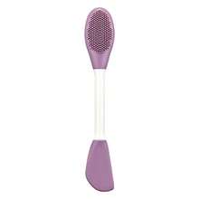 2-In-1 Dual Head Silicone Massage Brush For Face Cleansing, Mud Mask Application - Multicolor - View 13