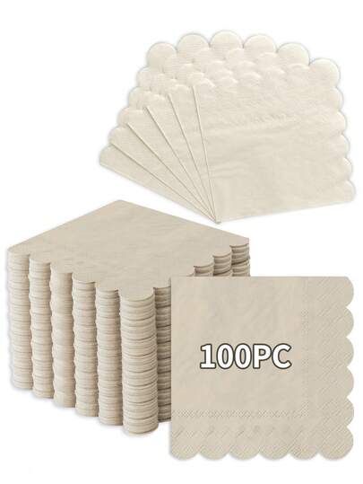 25/50/100 adet Kokteyl Peçeteleri, Yeşil Adaçayı Peçeteleri, 2 Katlı Taraklı Kenarlı Tek Kullanımlık Tatlı Peçeteleri - Ev, Mutfak, Parti Dekorasyonu, Doğum Günü, Öğleden Sonra Çayı, Açık Hava Etkinlikleri, Akşam Yemeği, Düğün, Doğum Günü Partisi, Gelin Yıldönümü, Resepsiyon Etkinlikleri için