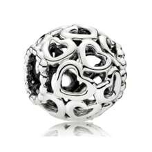 1Pc Valentine's Day Gift Love Series Love Bow Eternal Love Beads Charm For Snake Bracelet Necklace Key Chain Silver Pendant Beads Diy Jewelry Making Anniversary Christmas Gifts To Girl Lovers