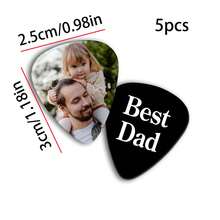 1/6/12 chiếc Miếng gảy đàn guitar có ảnh tùy chỉnh, Miếng gảy đàn guitar có văn bản tùy chỉnh, Phụ kiện đàn guitar bass được cá nhân hóa, Miếng gảy đàn guitar, Quà tặng cho nhạc sĩ, Quà tặng miếng gảy đàn guitar, Quà tặng Ngày của Mẹ, Quà tặng Ngày của Cha, - Đàn Guitar Pick - Xem 6