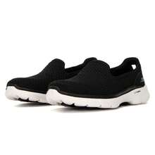 Skechers Women's Casual Shoes, Comfortable And Breathable Sports Casual Shoes 124523-BKW - Black/white - View 4