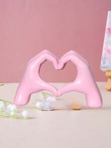 قطعة ديكورية لحركة اليد معبرة عن الحب، نحت فني يدوي ديكور المنزل، ديكور طاولة للزفاف والعائلة مبتكر، ديكور زفاف بوهيمي، ديكورات المنزل