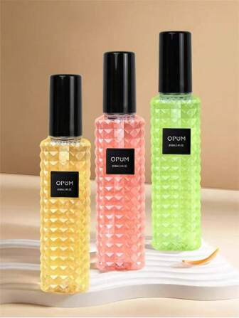 3 件/套，100ml/3.52oz 衣服香水喷雾，空气清新剂，按压喷雾，适合家庭、约会、情人节礼物、浪漫婚礼、旅行和酒店使用，持久香味情人节情人节用品婚礼物品