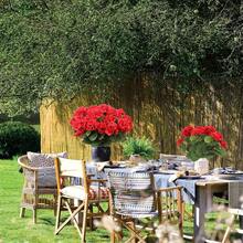 1/4 件人造天竺葵花人造塑料植物抗紫外线红色花卉装饰适用于家庭花园婚礼室内外窗台装饰情人节母亲节毕业礼物