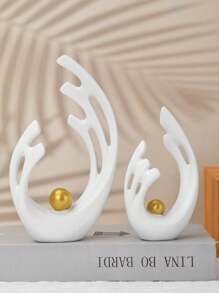 1pc Premium & Modern Minimalist Home Decor Accessory, Suitable For Living Room, Entryway, TV Stand Cabinet, Stylish Display