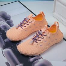 1 par de calcetines/zapatos de mujer para exteriores y playa, zapatos de agua con suela blanda para parque acuático, caminata por arroyos, natación, ejercicio en interiores, yoga, saltar la cuerda
