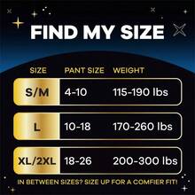 Always ZZZ Disposable Period Underwear - XL/XXL - 7ct - 1 - View 9