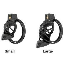 Haifan 3D Printed Chastity Cage With High Heeled Shoe Shape For Men With 6 Sizes Rings & Invisible Lock Lightweight Seamless Resin Material SM Products Adults Sex Toys