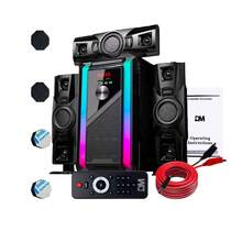 DM-3203, Bluetooth Computer Speakers With Subwoofer And Wireless Control, Immersive Sound, Premium Audio With Multiple Inputs, USB Speakers - Black Color Black Channels 3.1 Speaker Smart Home Stereo Speakers Fashion PC Stereo Speakers Bluetooth For Conference Excellent Multimedia, Music Festival