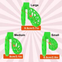 Yithuet Cobra 16 Male Chastity Device Cock Cage Hollow Breathable Penis Cage For Men With 6 Sizes Rings Seamless Resin Material SM Products Adults Sex Toys