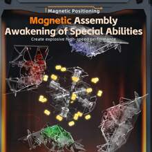 3x3 Speed Three-Dimensional Puzzle Magic Cube Magnetic Version Magic Clothing Version Puzzle Decompression Toy Easter Halloween Christmas Gift