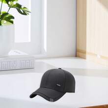Baseball Cap For Men Letter Sign Adjustable Personalized Dad Hats For Spring, Summer - Grey - View 7