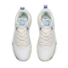 XTEP Near Battle 第一代男士篮球鞋，舒适休闲运动鞋 877119120005 帆白/积云蓝