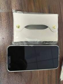 Glitter Tissue Holder,Portable Small Glitter Tissue Bag, Mini Tissue Paper Holder, 13*8.5cm Car Tissue Box For BBQ & Camping, Car Interior Organizer, Caddy Storage Accessory,Mother's Day Gift,Suitable For Returning To School,Daily Use - Multicolor - View 4