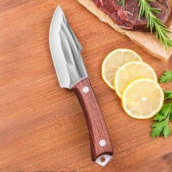 Chef's Knife - The Perfect Kitchen Knife. A Japanese Knife Used For Cooking And Cutting Vegetables. A Japanese Style Knife Used For Home, Camping, And Barbecue. Used For Balance And Control