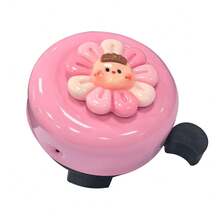 1pc Universal Bicycle Bell, Loud Flower Design Cute Cycling Accessory