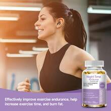 Night Burn Dietary Supplement For Men And Women - With Green Tea & White Kidney Bean - Supports Balanced Sleep Health - 120 Softgels - 1 chai - Xem 9