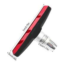 2Pcs/Set Bicycle Silent Brake Pads Professional Mountain Bicycle V-Brake Pads For Front And Back Wheel - Multicolor - View 5