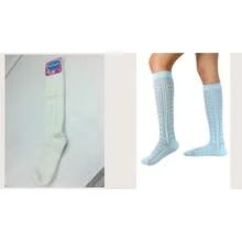 Comfortable, Soft, Lightweight, And Breathable White Openwork Sock. IDEAL FOR GIRLS AGES 9-12 - White - View 3