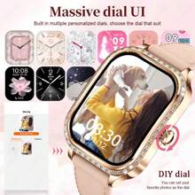 LIGE LIGE's New Smart Watch Sedentary Reminder, Breathing Training, Step Counting, Exercise Distance, Calorie Consumption, Smart Alarm Clock, Female Physiological Reminder, Multiple Exercise Modes, Fashionable, Elegant And Luxury Women's Smart Watch