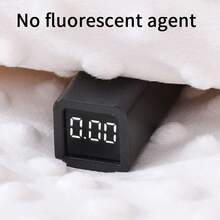 1pc Ultra-Soft & Cozy Baby Embroidered Swaddle Blanket, 3D Comfort Plush Beads - Washable, Adorable Cartoon Embroidery Pattern, Newborn Hospital Swaddle, Plush Swaddle For Infants, 4-Season, Perfect Gift For Baby - 1-pack Embroidered Beanie Quilt - View 9